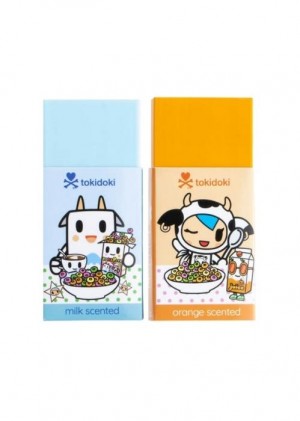 tokidoki Blind Pick Milk and Orange Scented Erasers Moofia 1