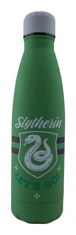 Harry Potter Thermo Water Bottle Slytherin Let's Go