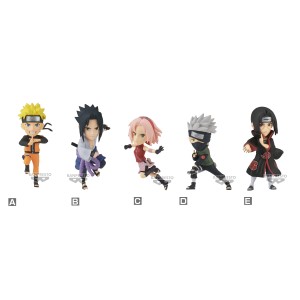 Naruto Shippuden Figure World Collectable Figure *** ONE (1) FIGURE CHOSEN AT RANDOM ***