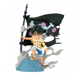 One Piece World Collectable Figure Log Stories Monkey D Luffy