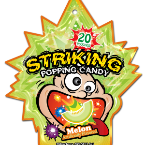 Striking Popping Candy Melon - 20 Poches 30g