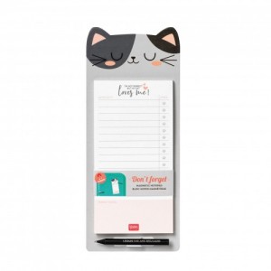Legami Don't Forget - Magnetic Notepad - Kitty