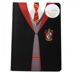 Harry Potter A5 Notebook Soft Gryffindor Uniform Gryffindor