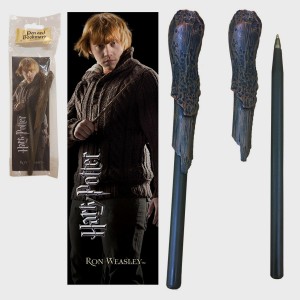 Harry Potter - Ron Weasley Wand Pen and Bookmark