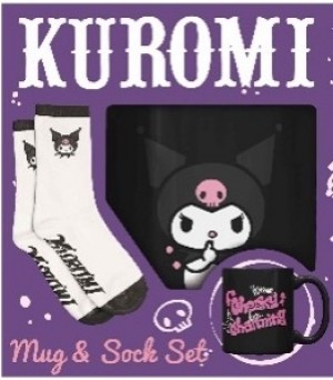 Sanrio Kuromi Mug & Sock Set