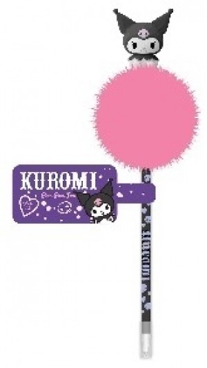 Sanrio Kuromi Pom Pom Pen