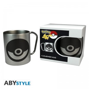 Pokémon - Mug Carabiner 235 ml - Pokéball