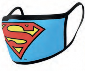 Superman Face Covering Masks Logo