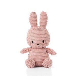 Miffy - Plush - Miffy Sitting Corduroy Pink 9 Inches