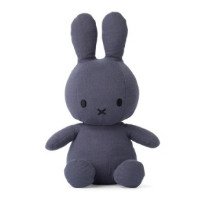 Miffy - Plush - Miffy Sitting Mousseline Faded Blue 9 Inches