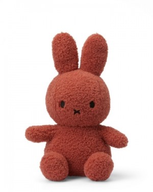 Miffy - Plush - Miffy Sitting Teddy Terracotta 13 Inches - 100% recycled