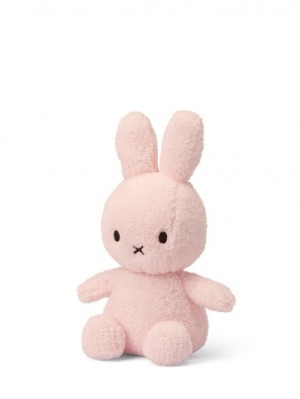 Miffy - Plush - Miffy Sitting Terry Light Pink 13 Inches