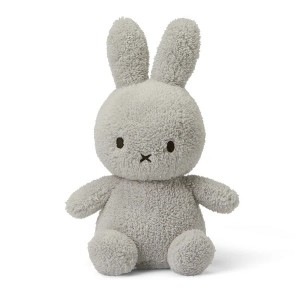 Miffy - Plush - Miffy Sitting Terry Light Grey 9 Inches