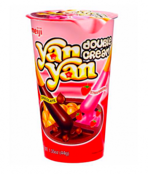 Meiji - Yan Yan Double Cream Dip Biscuit