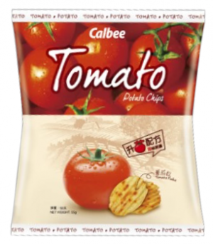 Calbee Potato Chips - Tomato Flavour 90g