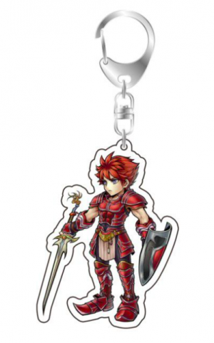 Dissidia Final Fantasy Acrylic Keychain - Warrior of Light