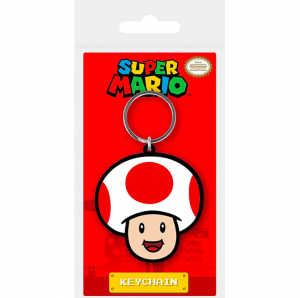 Nintendo - Rubber Keychain - Toad