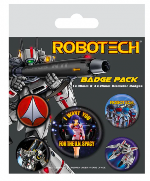 Robotech - Badge Pack - Heroes