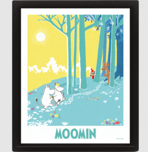 Moomin 3D Lenticular Poster Forest