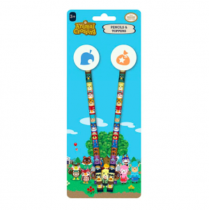 Nintendo - Animal Crossing Pencils & Toppers - Villager Squares