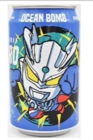 Ultraman YHB Ocean Bomb Yogurt Soda Flavour 330ml