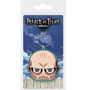 Attack on Titan - Rubber Keychain - Colossal Chibi