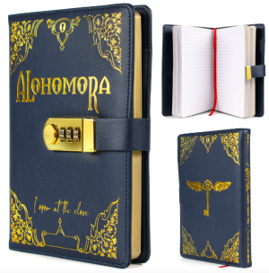 Harry Potter - A5 Lockable Undated Diary - Alohomora