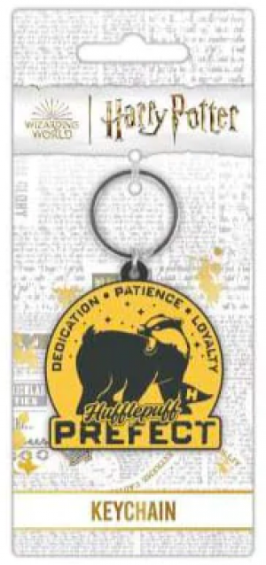 Harry Potter - Rubber Keychain - Clubhouse Hufflepuff