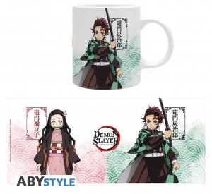 Demon Slayer: Kimetsu no Yaiba - Mug - 320 ml - Tanjiro & Nezuko