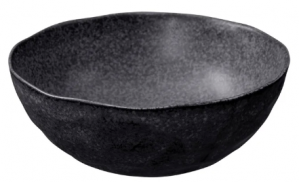 Onyx Noir Salad Bowl 17x6.2cm 750ml