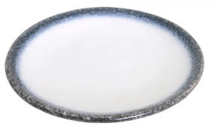 Tajimi Blue/White Plate 22.8x3cm