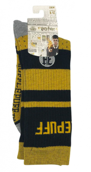 Harry Potter Embroidered Hufflepuff Socks