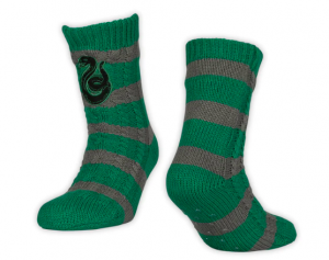 Harry Potter Slytherin Hogwarts House Adults Slipper Socks