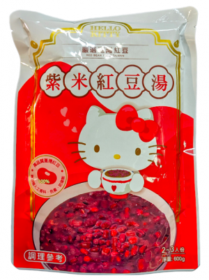 Hello Kitty Red Bean & Black Rice Soup 600g