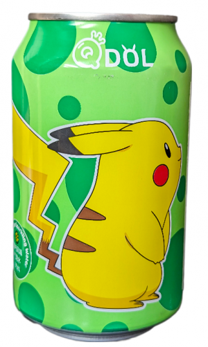 Pokémon Qdol Pikachu Lime Flavour Sparkling Water