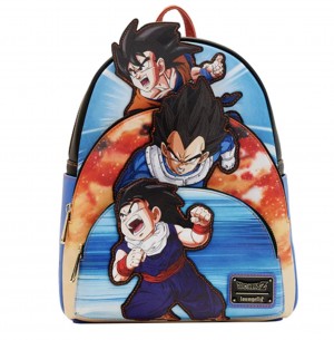 Loungefly Dragon Ball Z Triple Pocket Backpack