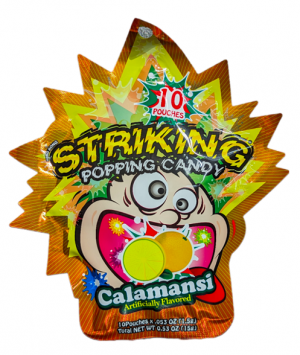 Striking Popping Candy Calamansi - 10 Poches 15g
