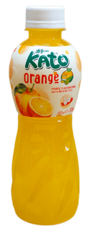 Kato Nata De Coco Orange Juice 320ml 