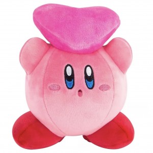 Mocchi-Mocchi Kirby & Friend Heart Junior Plush