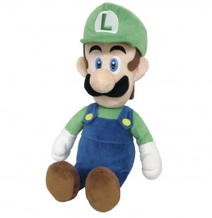 Super Mario: All Star Collection - Luigi Plush 15"