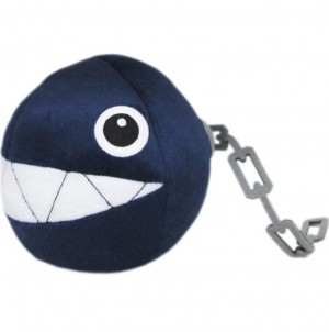 Super Mario: All Star Collection - Chain Chomp Plush 5"