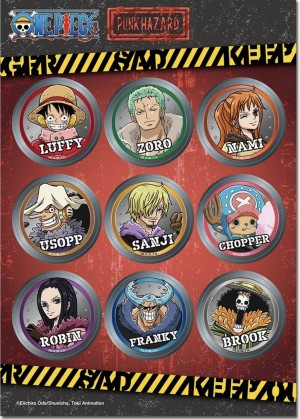 One Piece - Punk Hazard Group - Sticker Set