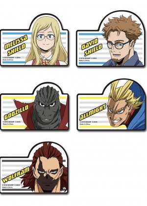 My Hero Academia Movie 1 - Character Die-Cut - Sticker Set