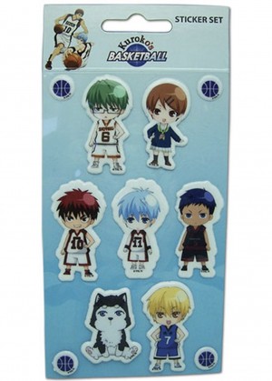 Kuroko'S Basketball - Puffy Sd - Sticker Set 3