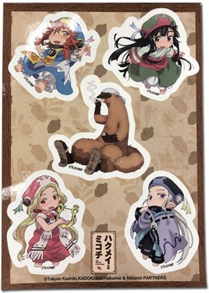 Hakumei And Mikochi - Group Sd#2 - Sticker Set