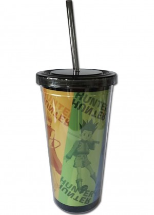 Hunter X Hunter - Full Length Art Tumbler With Straw