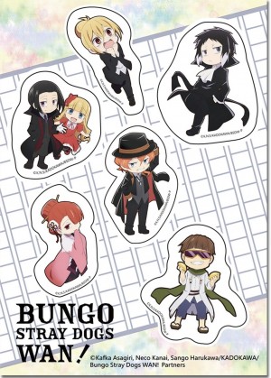 Bungo Stray Dogs - Wan- Group B - Sticker Set