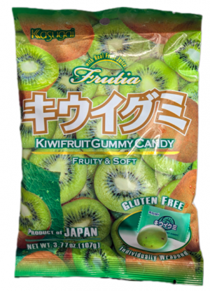 Kasugai Frutia Kiwifruit Gummy Candy 107g