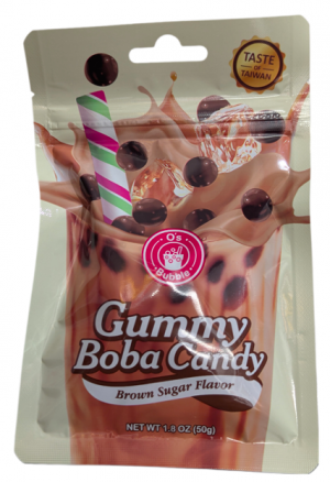 OB Gummy Boba Candy Brown Sugar 50g