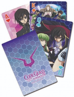 Code Geass R2 - Big Group - Playing Cards